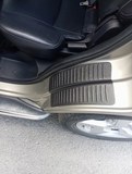 Накладки на внутренние части задних арок без скотча Mitsubishi Outlander 2007-2012, Peugeot 4007 2007-2013, Citroen C-Crosser 2007-2013 (без скотча)