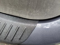 Накладка на задний бампер (со скотчем) для KIA Cee'd (хэтчбэк) 2015-2018 D4-2
