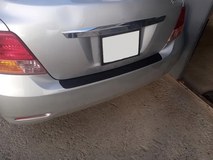 Накладка на задний бампер (со скотчем) для Toyota Allion T260 2007-2021 D2-1