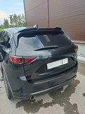 Накладка на задний бампер (со скотчем) для Mazda CX-5 2016-2026 D4-1