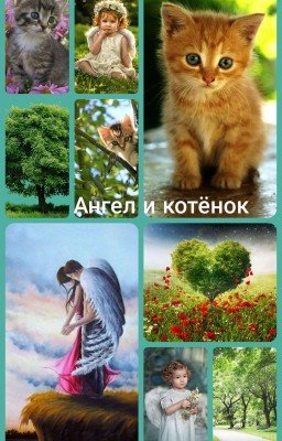 Ангел и котёнок