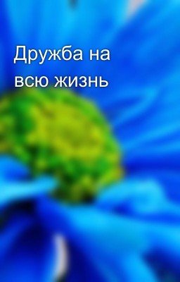Дружба на всю жизнь