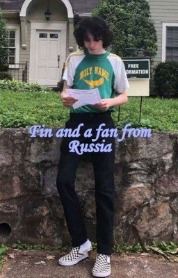 Finn and a fan from Russia