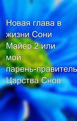 Новая глава в жизни Сони Майер 2 или мой парень-правитель Царства Снов