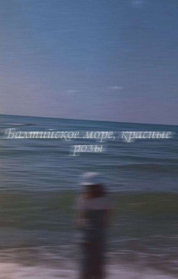 Балтийское море, красные розы