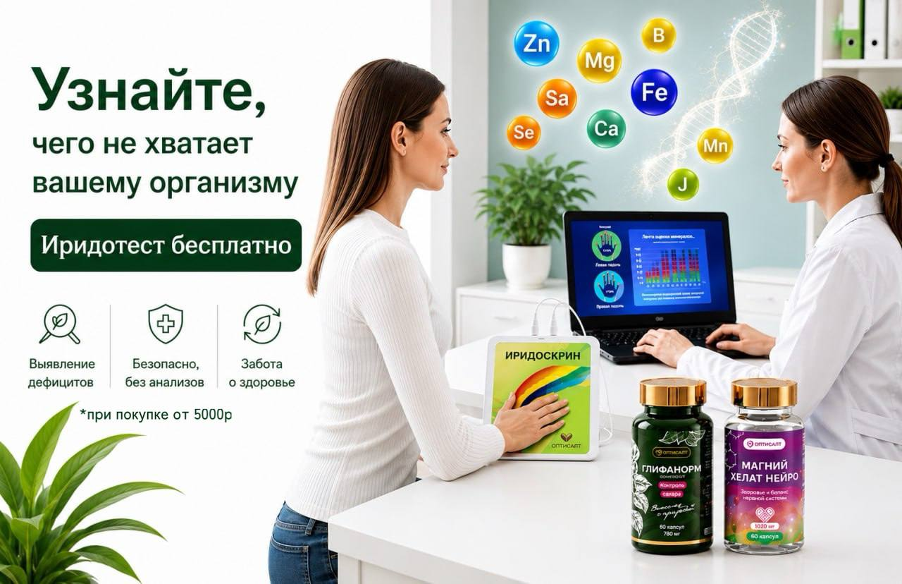 ИРИДОТЕСТ БЕСПЛАТНО