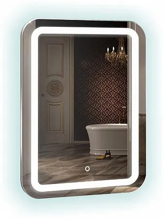 Зеркало Azario Мальта 55 с часами