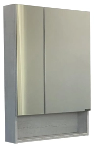 Зеркало-шкаф Comforty Никосия 60 дуб белый 
