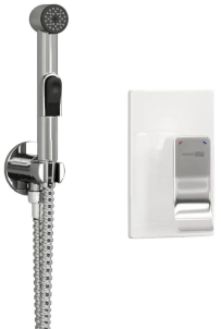 Гигиенический душ Wasserkraft Aller A010656WHITE со смесителем, с внутренней частью 