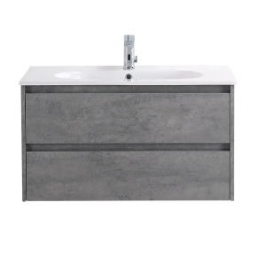 Тумба под раковину BelBagno Kraft 80 подвесная, cemento grigio 