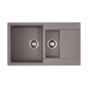 Мойка кухонная Omoikiri Daisen 86-2-GR leningrad grey 