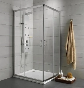 Душевой уголок Radaway Premium Plus D 80x100x190 прозрачное стекло 