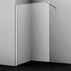 Душевая перегородка Wasserkraft Rossel 28W 90 см, профиль хром 