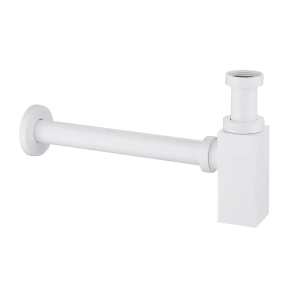 Сифон для раковины Abber AF0031W белый матовый 