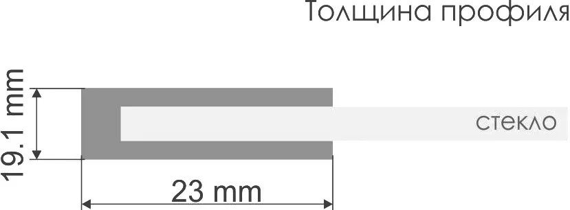 Габаритная схема Душевой уголок Wasserkraft Dill 61S37 140х100
