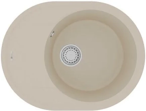 Мойка кухонная Lemark Laciha 620 бежевый 