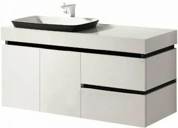 Тумба с раковиной Orans 601912L 120 L белая
