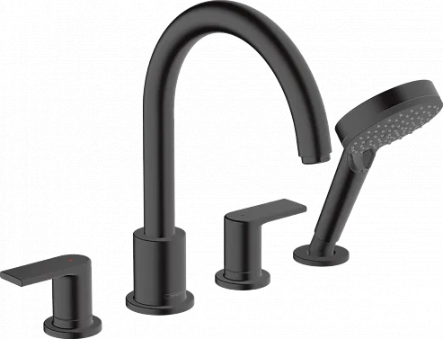 Смеситель Hansgrohe Vernis Shape 71459670 на борт ванны
