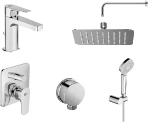 Душевой комплект Ideal Standard Esla BD002XC с внутренней частью 