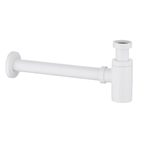 Сифон для раковины Abber AF0030W белый матовый 