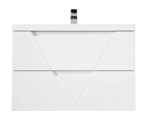 Тумба под раковину BelBagno Vittoria 100 подвесная, bianco opaco 