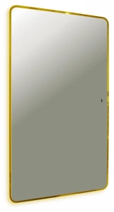 Зеркало Azario Incanto 60 золото 