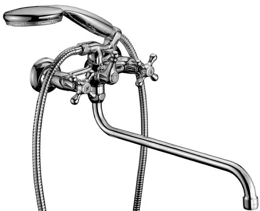 Смеситель Lemark Standard LM2151C для ванны с душем