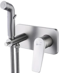 Гигиенический душ Lemark Bronx LM3720GM со смесителем, с внутренней частью 