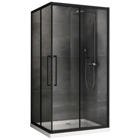 Душевой уголок Abber Schwarzer Diamant AG02128BH 120x80 
