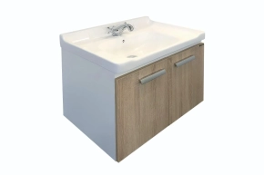 Тумба с раковиной Comforty Рига 70 дуб сонома 