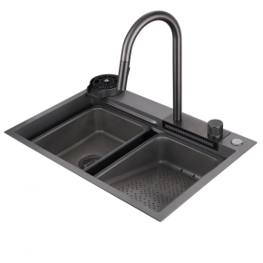 Мойка кухонная Abber Wasser Kreis AF2194NG никель 