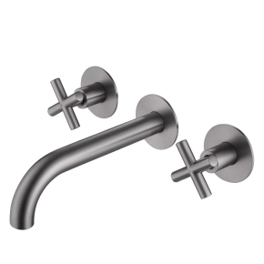 Смеситель Abber Wasser Kreis AF81121NG для раковины, никель 