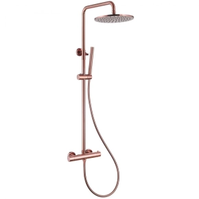 Душевая стойка Abber Wasser Kreis AF8160RG розовое золото 
