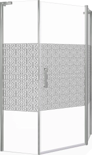 Душевой уголок Good Door Fantasy PNT-90-F-CH 90x90 