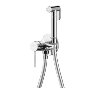 Гигиенический душ Abber Wasser Kreis AF8125 со смесителем, хром 