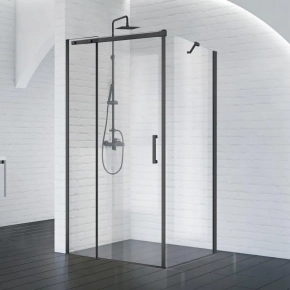 Душевой уголок BelBagno Acqua AH-1-120/90-C-NERO 