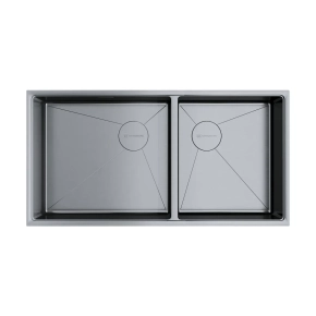 Мойка кухонная Omoikiri Taki 85-2-LB-U/IF-IN Side нержавеющая сталь 