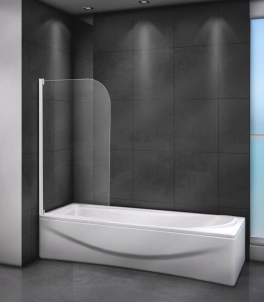 Шторка на ванну Cezares Relax V-1-80/140-C-Bi 