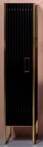 Шкаф-пенал Armadi Art Monaco 35 L черный, золото 