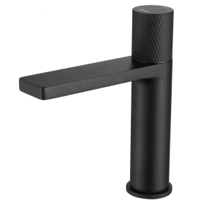 Смеситель Abber Rund AF8710B для раковины, черный матовый 