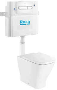 Комплект Roca The Gap Pack 893109000 приставной унитаз + бачок + кнопка + сиденье 