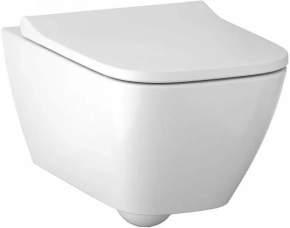 Унитаз подвесной Geberit Smyle Square 500.683.01.1 безободковый 