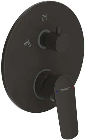 Смеситель Bravat Rhein PB8429564BW-2-ENG для душа
