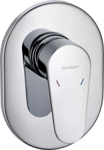 Смеситель Bravat Eler FB848238CP-RUS с внутренней частью, для душа 