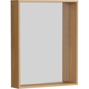 Зеркало Aqwella Basic 60 дуб золотой 