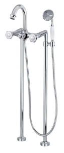 Смеситель Cezares Aphrodite VDP-01-S1 напольный, для ванны с душем 