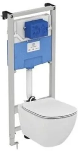 Комплект Ideal Standard Tesi AquaBlade T386801 (подвесной унитаз + инсталляция + сиденье) 