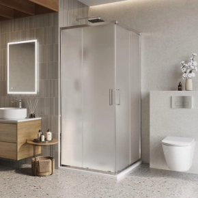 Душевой уголок BelBagno Luce A-2-90-P-Cr 