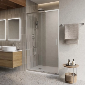 Душевая дверь в нишу BelBagno Luce BF-1-100-C-Cr 