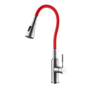 Смеситель Lemark Expert LM5082S-Red для кухонной мойки 